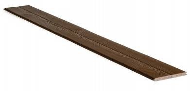 Deska elewacyjna pióro/wpust 130x10 ciemny wzór 4m