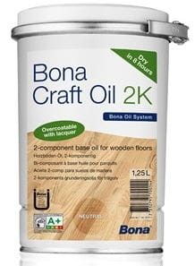 Olej Bona CRAFT OIL 2K - Czekolada Umbra 1,25L