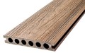 EasyDECK PREMIUM deska kompozytowa tarasowa 23x138x3500 jasny brąz / ciemny brąz