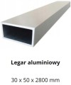 ULTRASHIELD legar tarasowy aluminiowy 30x50x2800