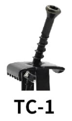 ULTRASHIELD TC-1 Klips stalowy mocujący
