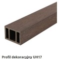 ULTRASHIELD UH17 Profil dekoracyjny kompozytowy ścienny 60x42x2800 Oak