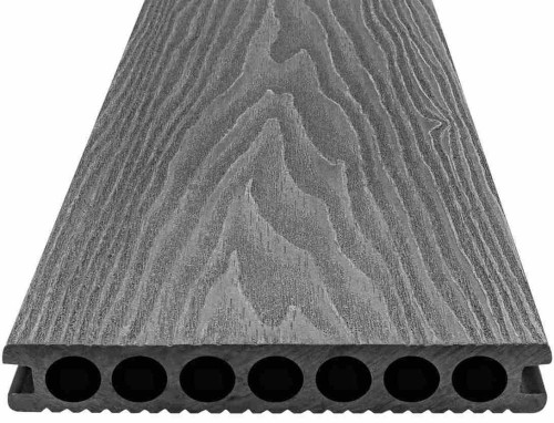 EasyDECK DUO deska kompozytowa tarasowa 23x148x5800 jasny szary