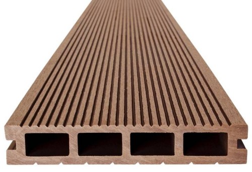 EasyDECK STANDARD deska tarasowa kompozytowa 25x140x5800 jasny brąz