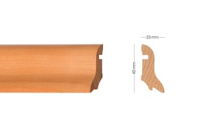 Dąbex Listwa przypodłogowa JAWOR 22x40